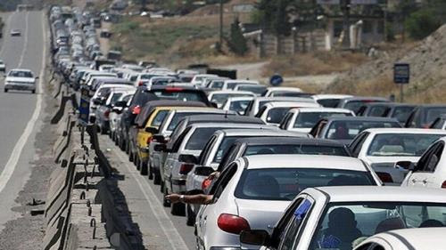 ترافیك سنگین در جنوب به شمال جاده های چالوس، هراز، فیروزكوه و فشم