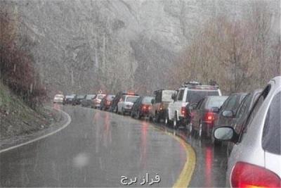 محورهای گیلان و مازندران به تهران قفل شدند