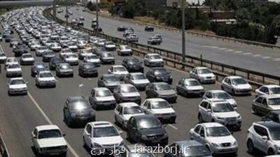 ۱ و یک دهم میلیون خودرو در نوروز وارد آذربایجان شرقی شد