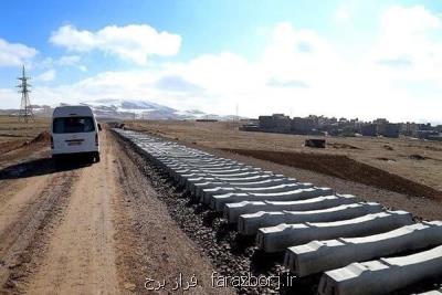 پیشرفت ۶۸ درصدی ساخت راه آهن رشت-کاسپین