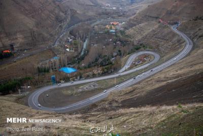 تردد روان در محورهای شمالی