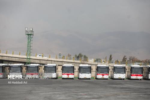 ۹۰۰۰ اتوبوس برای جابجایی زوار اربعین نیاز است