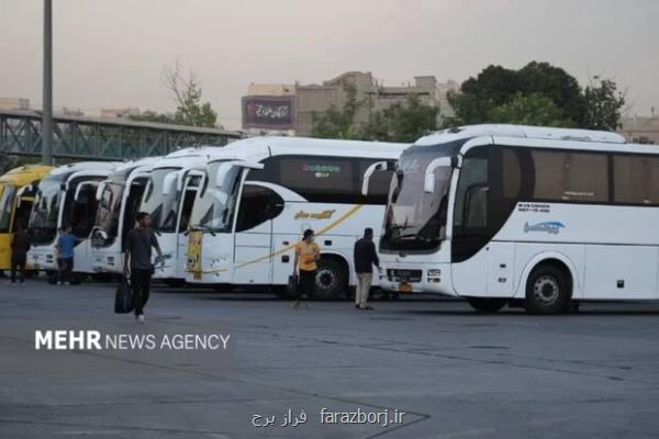 جابه جایی ۳۱۶ هزار زائر رضوی با ناوگان حمل و نقل عمومی جاده ای