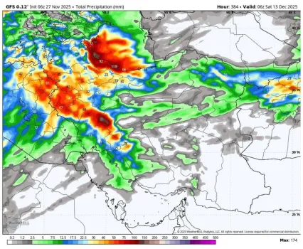 ادامه فعالیت سامانه بارشی در شمال کشور آلاینده ها فردا اوج می گیرند
