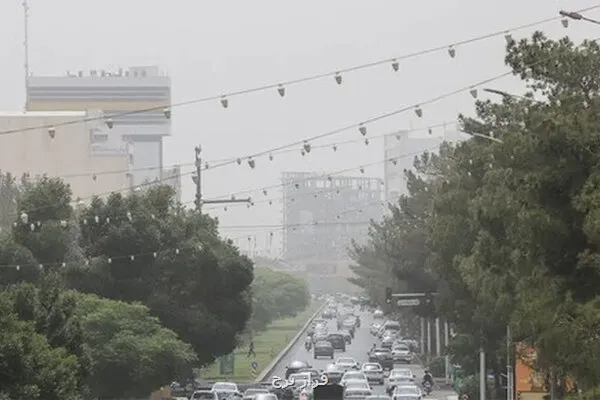 گردوخاک در شرق و جنوب شرق
