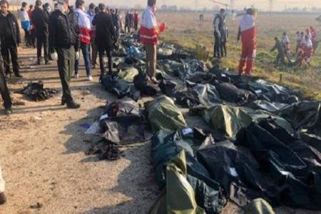 جان باختگان سانحه هواپیمای اوكراینی در حكم شهید محسوب می شوند