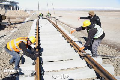 بهره برداری از 56 طرح عمرانی ریلی با اعتبار 600 میلیارد تومانی