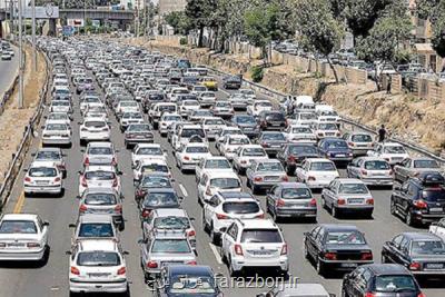 افزایش 14 و سه دهم درصدی ترددهای جاده ای
